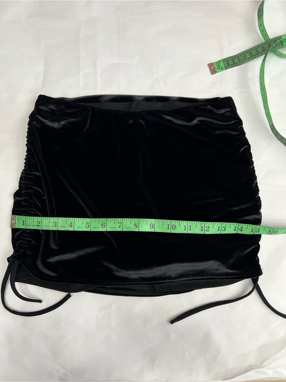 Velvet Mini Skirt - Picture 5 of 6